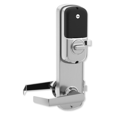 Yale Z-Wave Assure Interconnected Lockset with Push Button Deadbolt, Left Handed, Satin Nickel